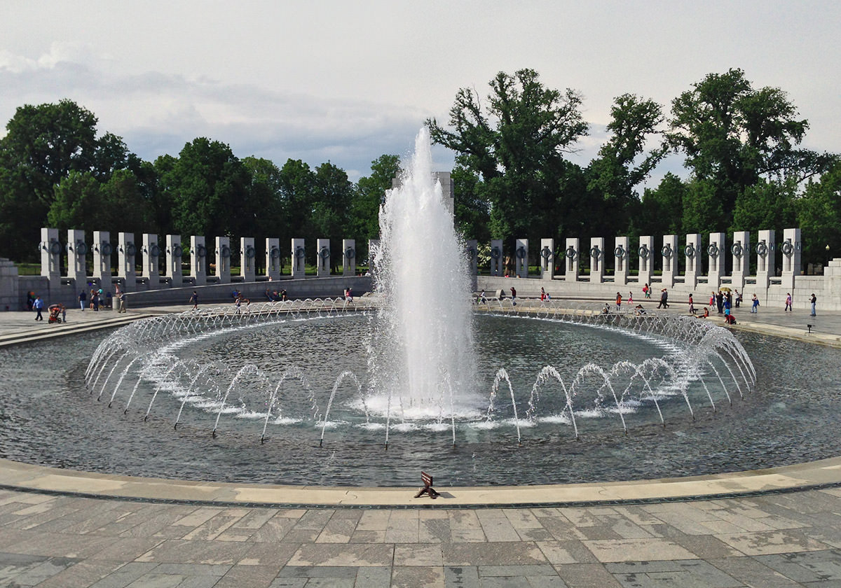 WWII Memorial Fountain