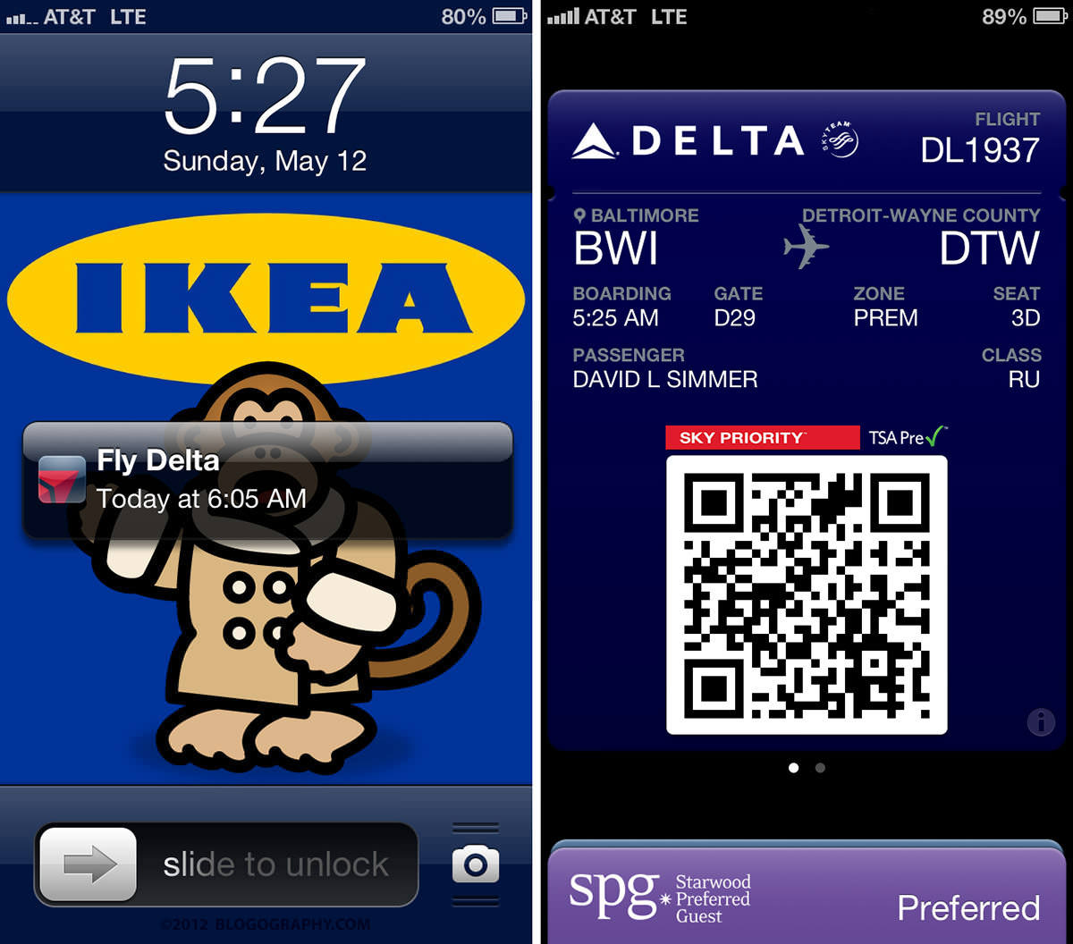 iPhone Passbook