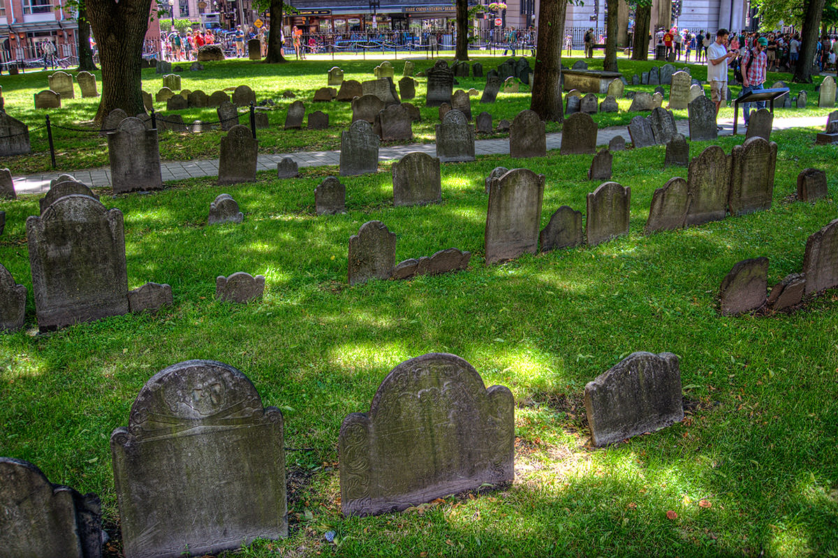 Boston Granary Burying Grounds Cemetery