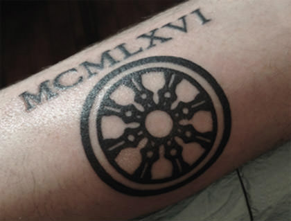 Dhamacakra Tattoo