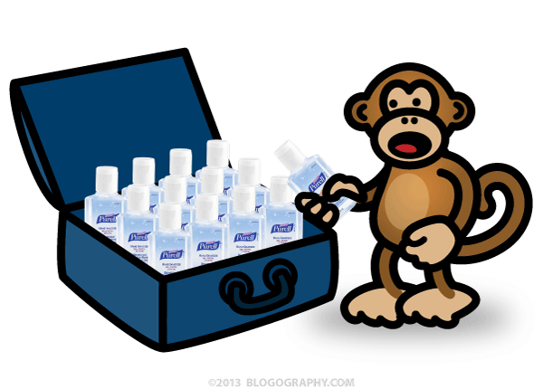 Bad Monkey Packs a Suitcase Full of Purell