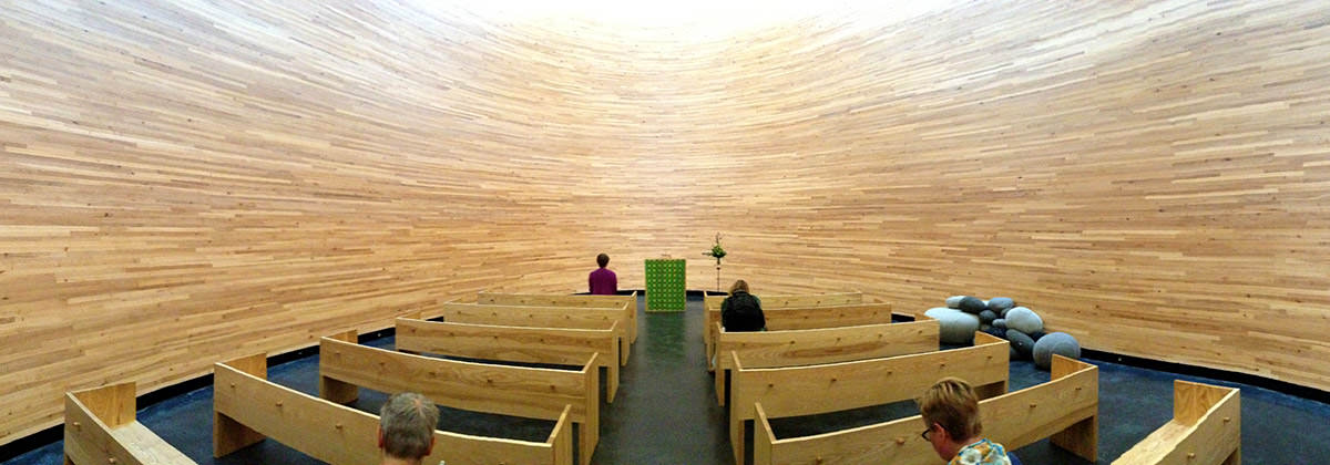 Kamppi Chapel of Silence Interior
