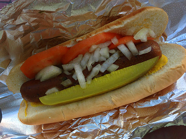 Veggie Chicago Dog in San Francisco