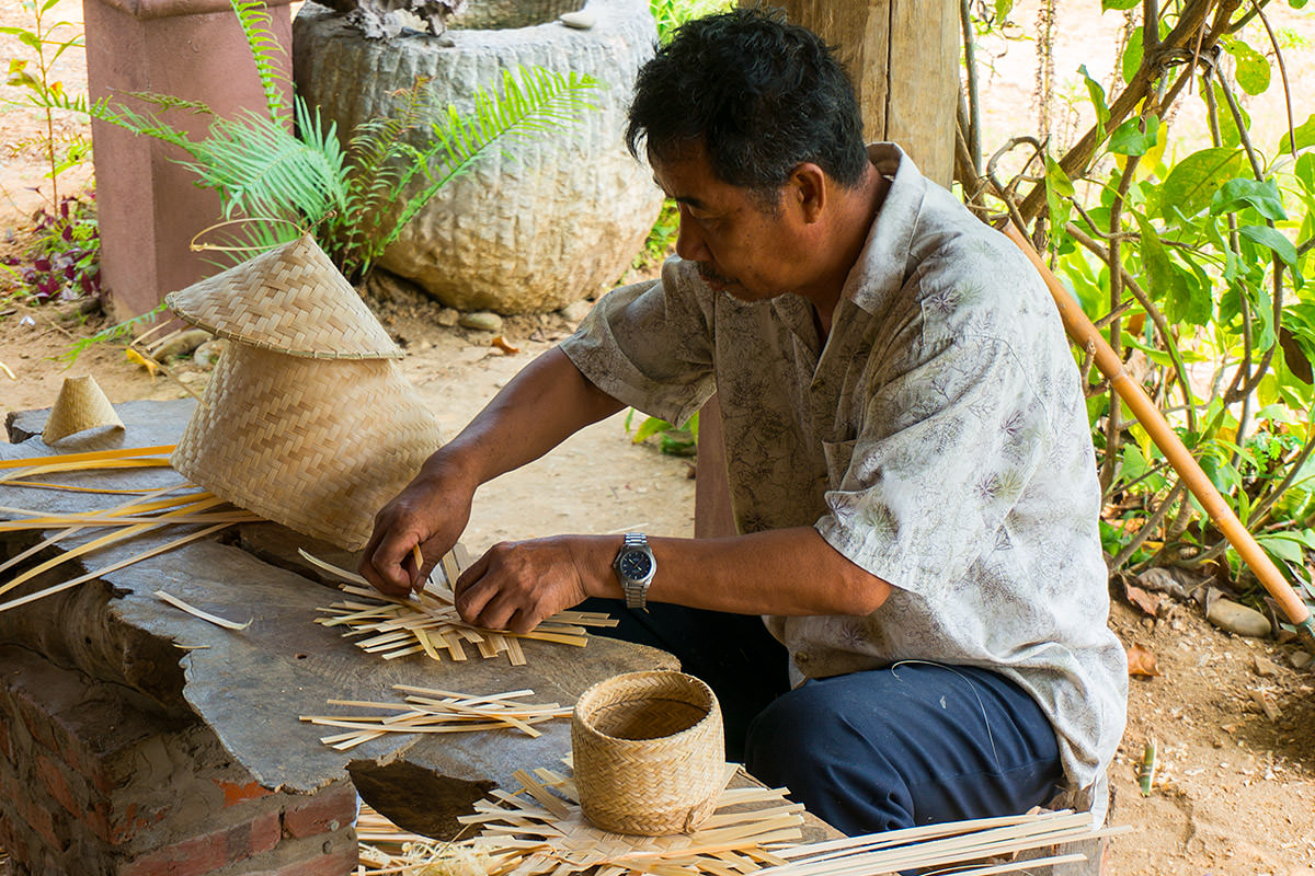 Living Land Rice Farm in Laos