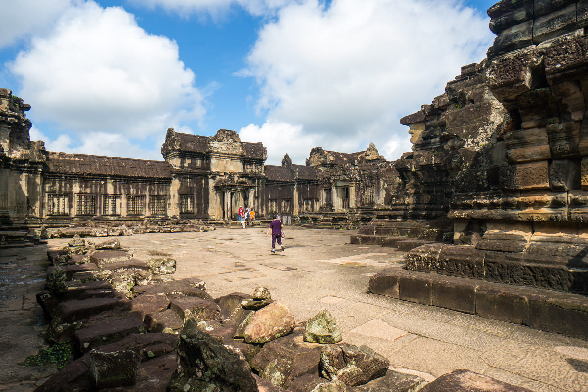 Inside Angkor Wat