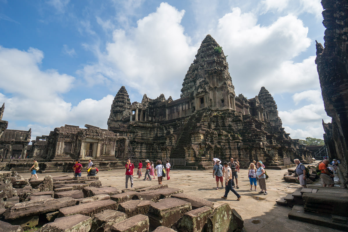 Inside Angkor Wat