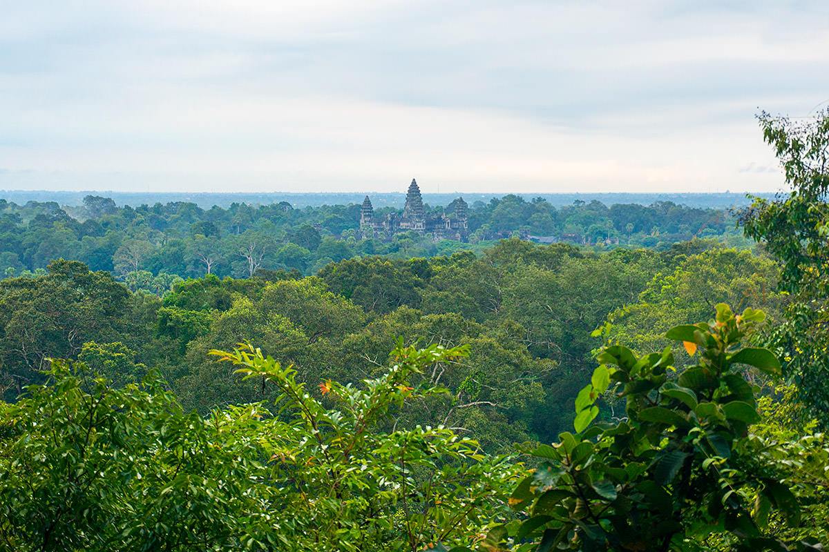 Phnom Bakheng Angkor Wat View
