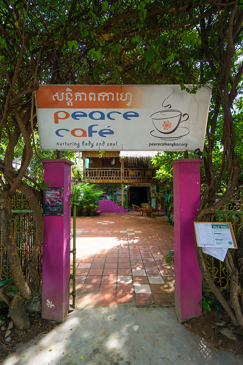 Peace Cafe, Siem Reap, Cambodia