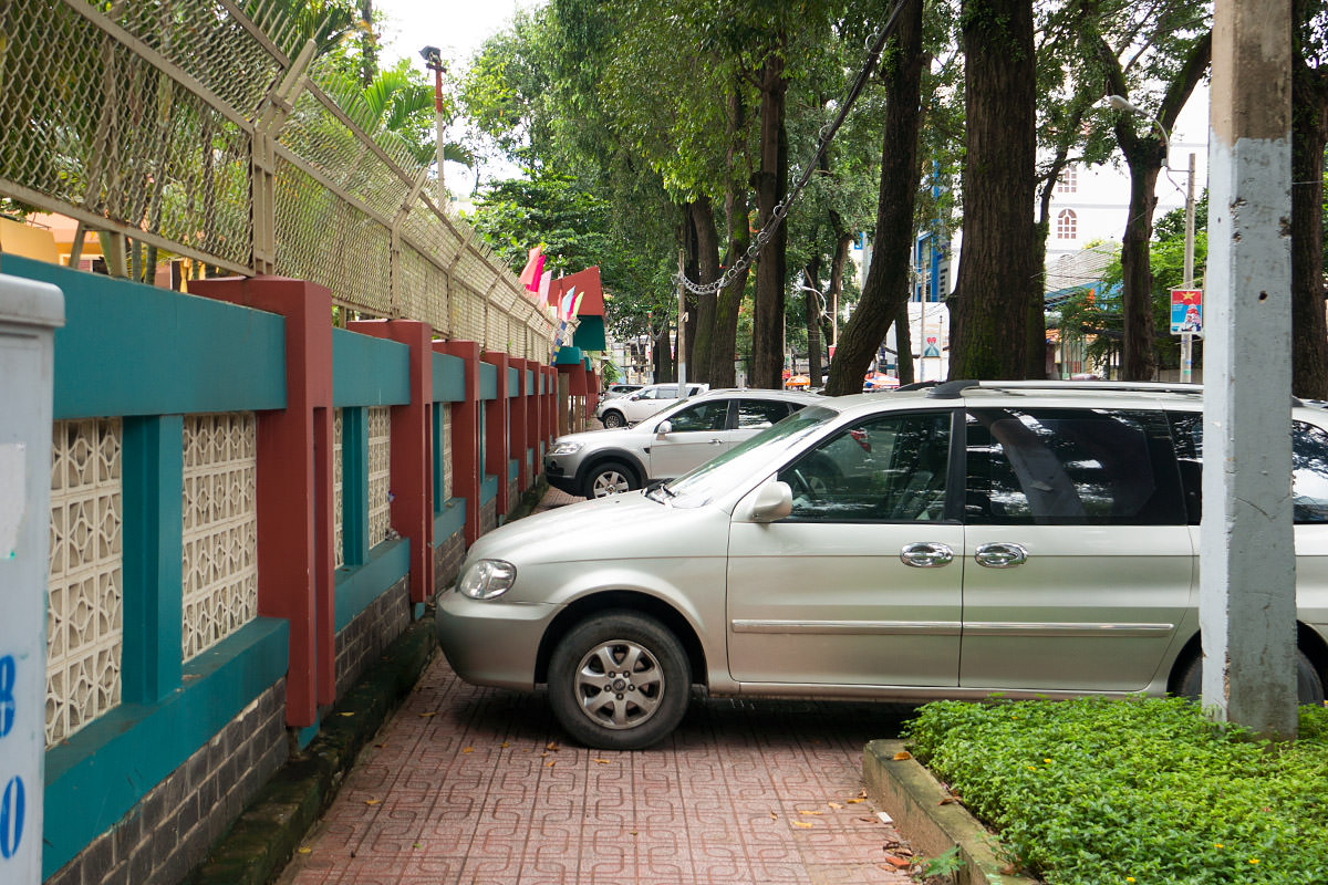 Saigon Sidewalk