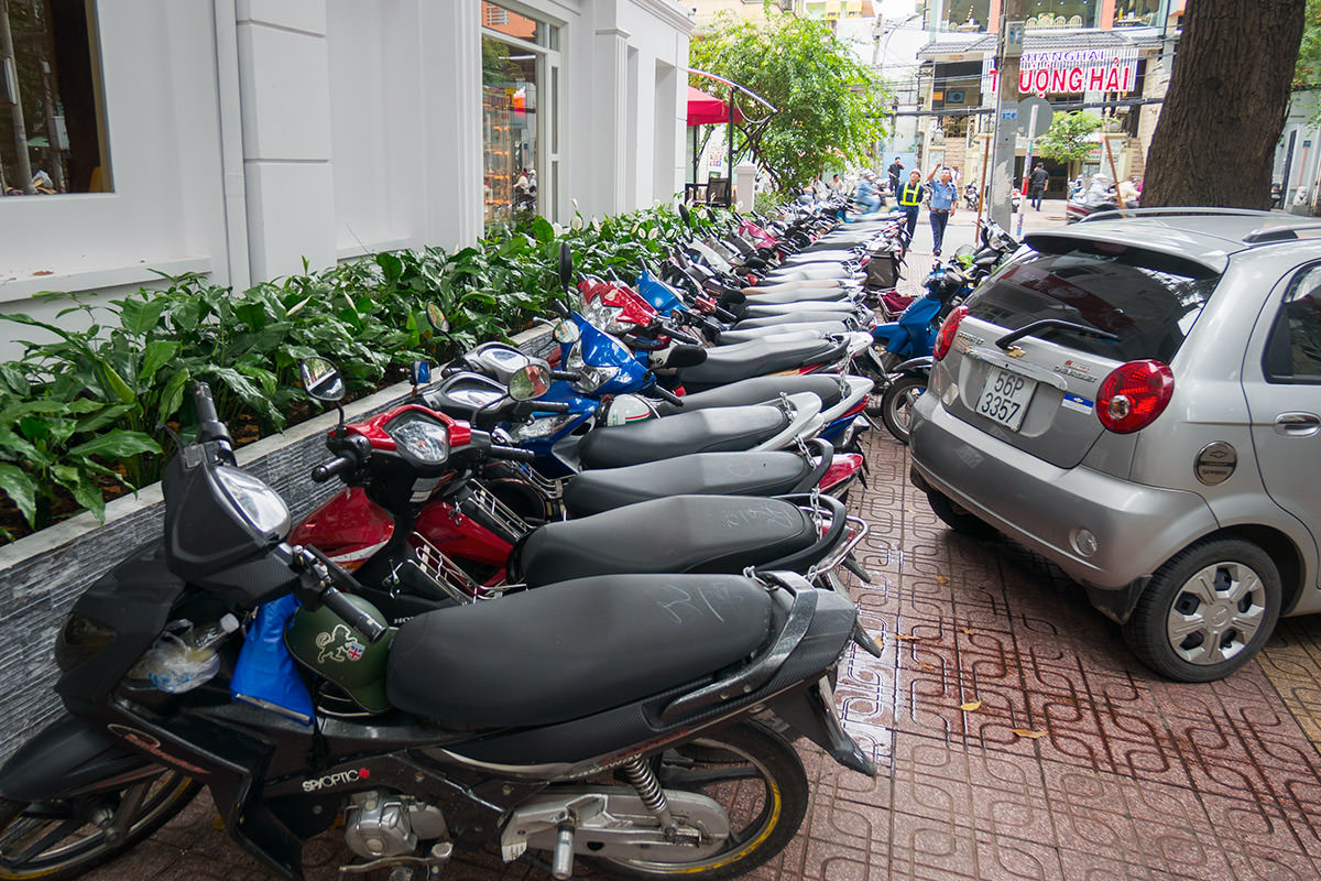 Saigon Sidewalk