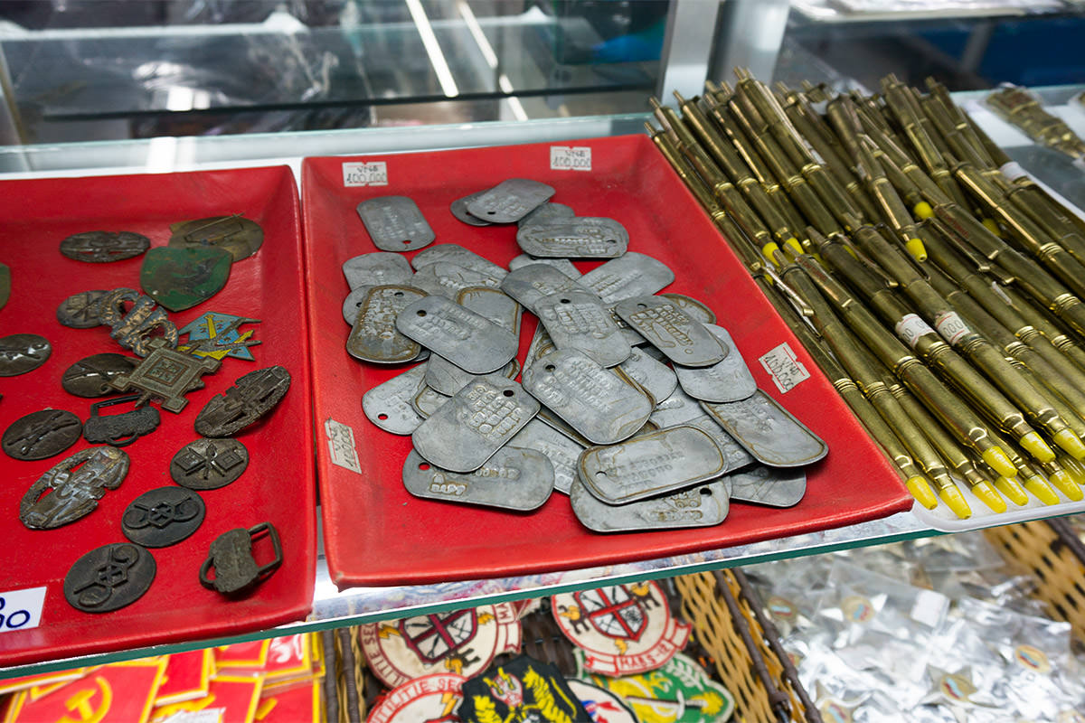 Remnants Museum American Dog Tag Souvenirs?