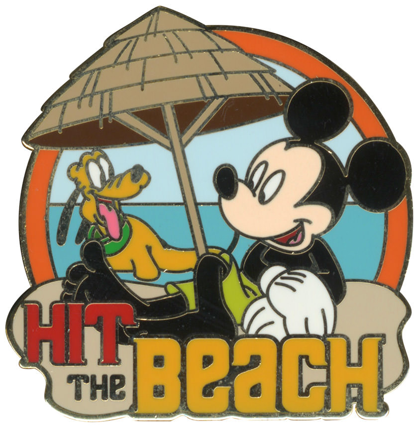 Hit the Beach Disney Pin!