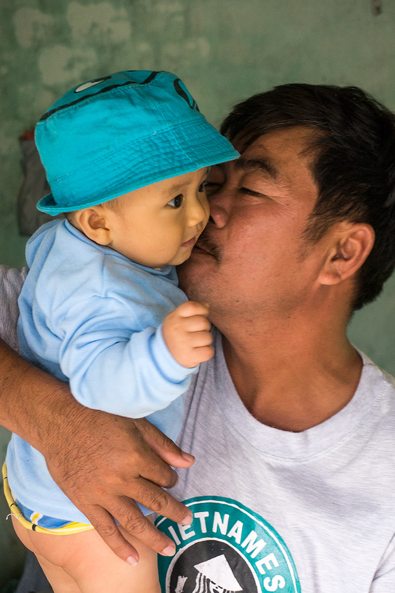 Father and Son in Vietnam