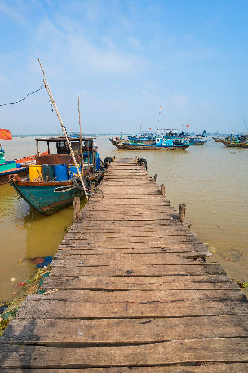 Dock in Hoi An, Vietnam