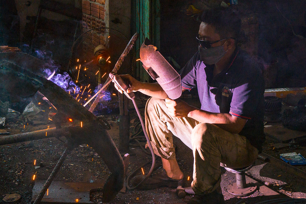 Hoi An Vietnam Welder