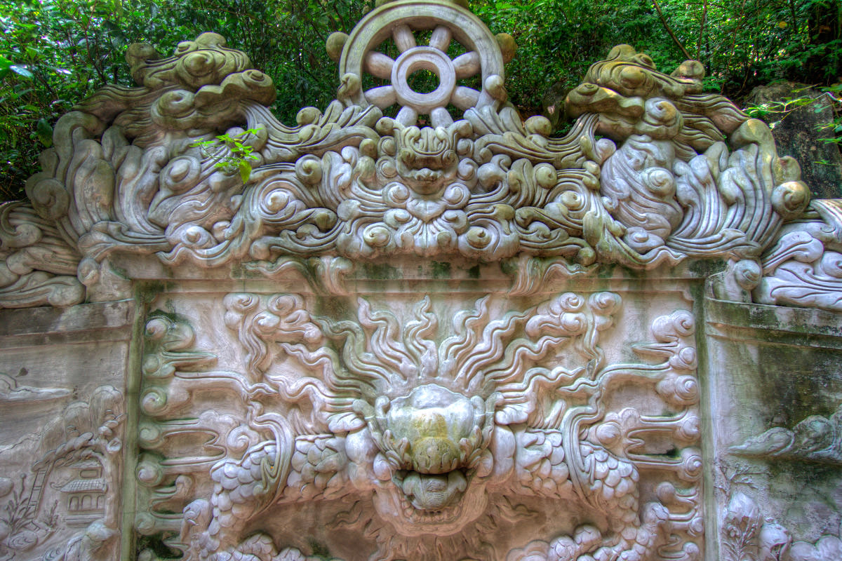 Marble Mountain Buddha Wheel Vietnam