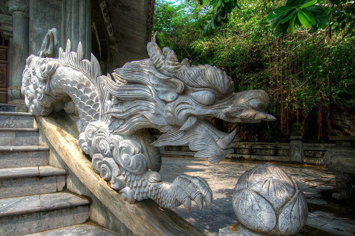 Marble Mountain Hoi An Dragon