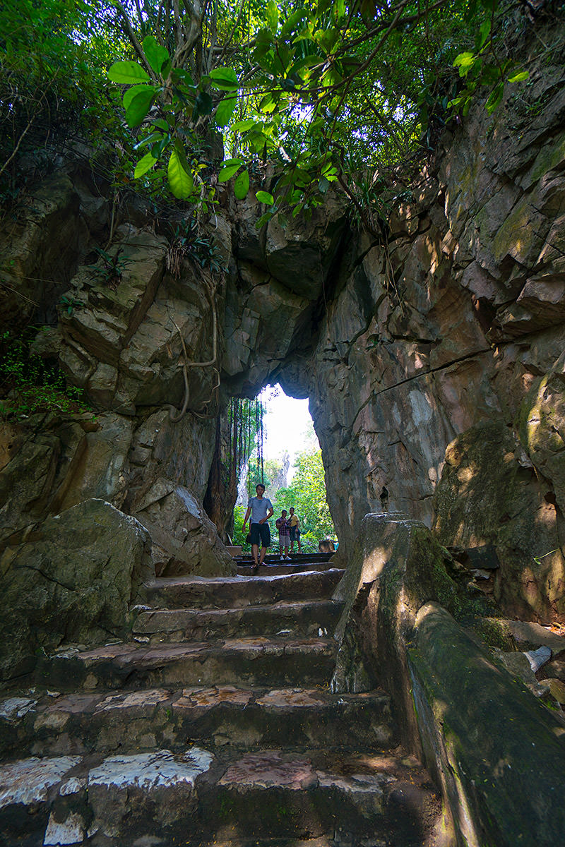 Marble Mountain Entry Way