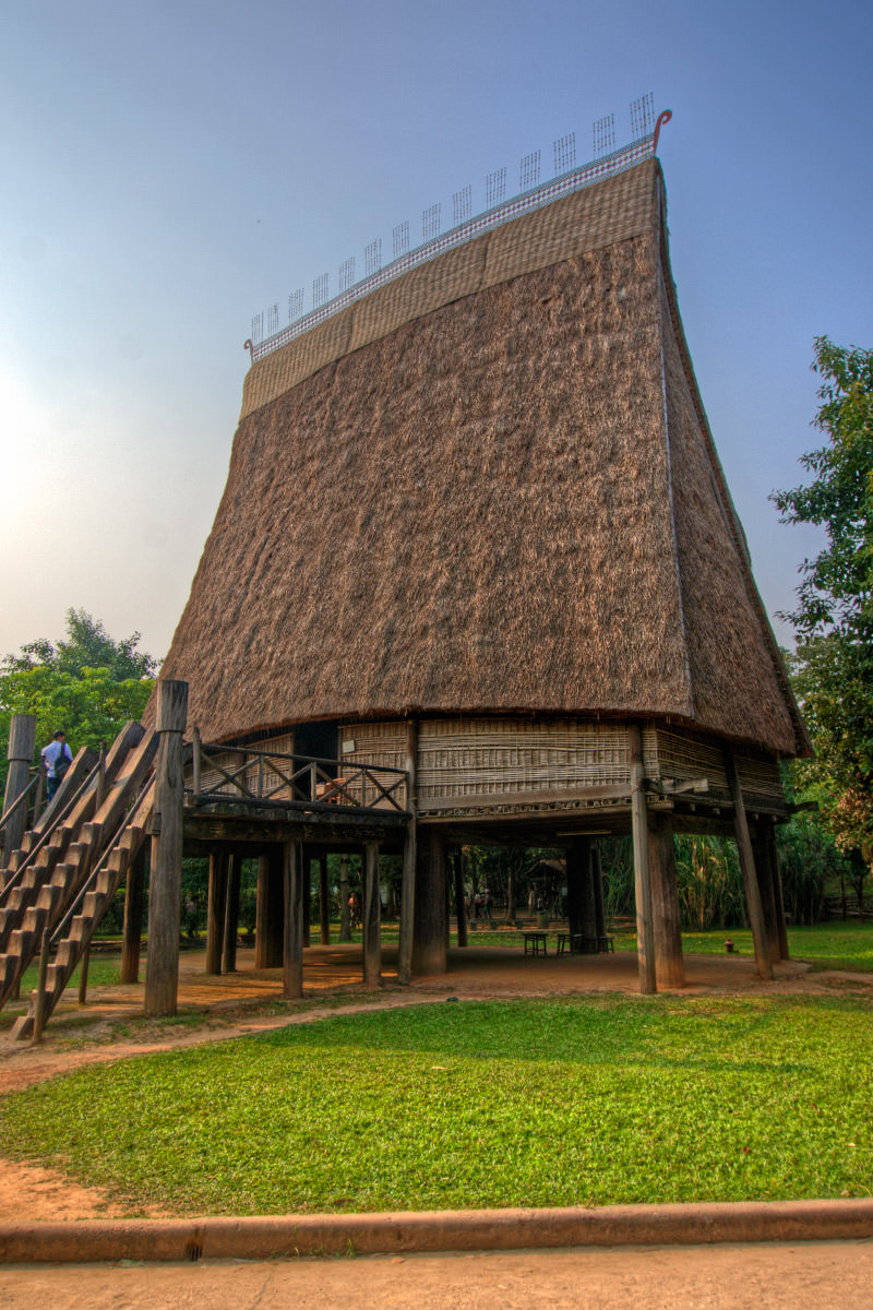 Tall Vietnam Building