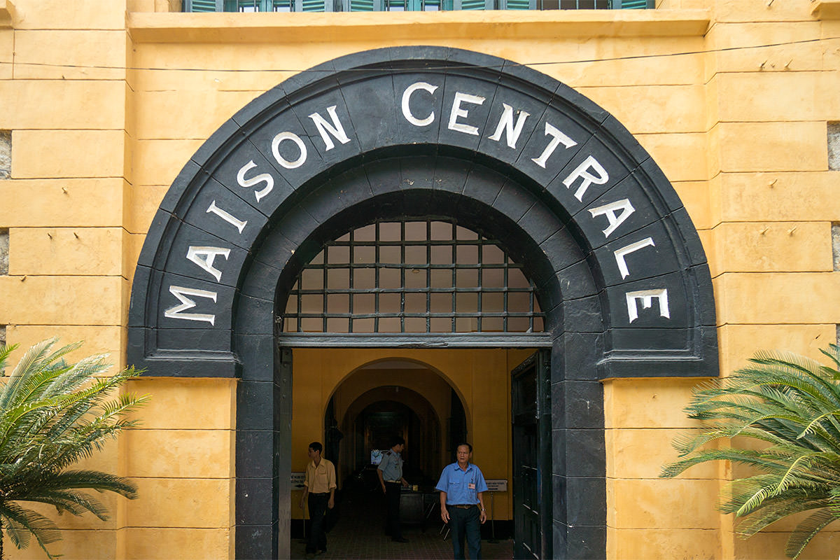 Hanoi Hilton Entrance Maison Centrale