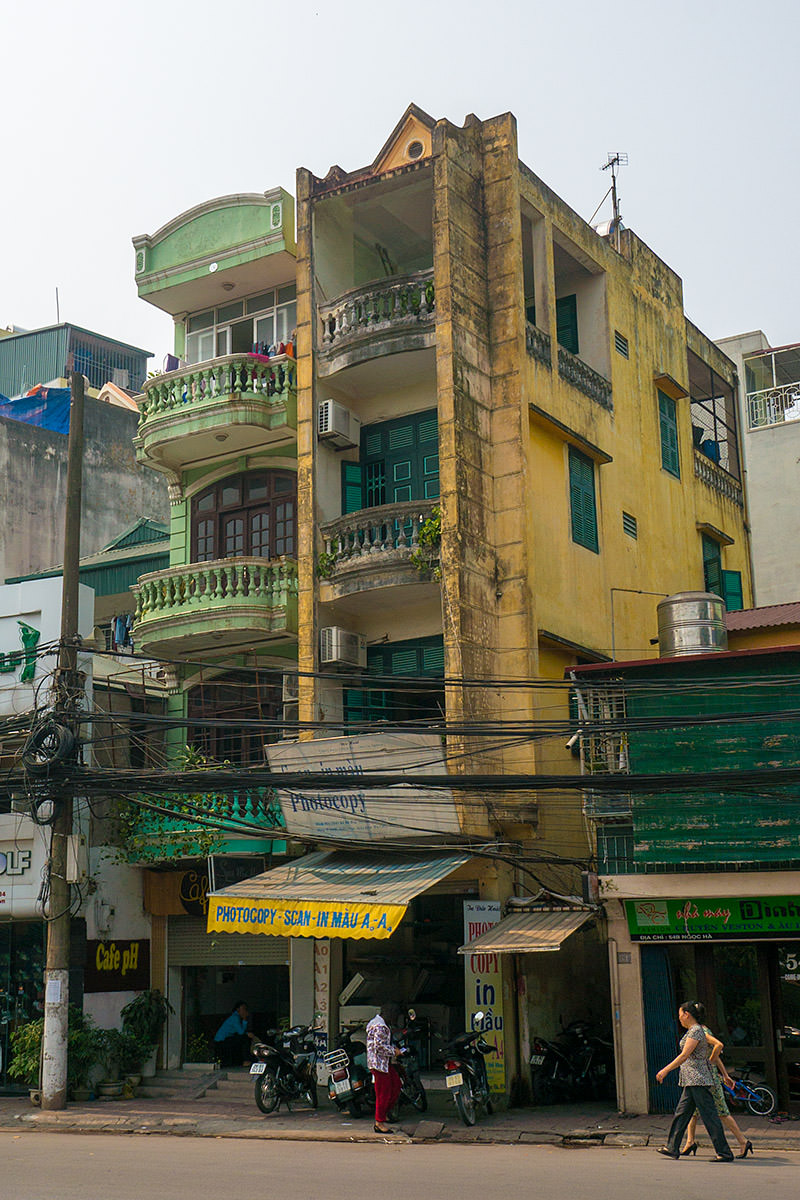 Skinny Buildings of Hanoi