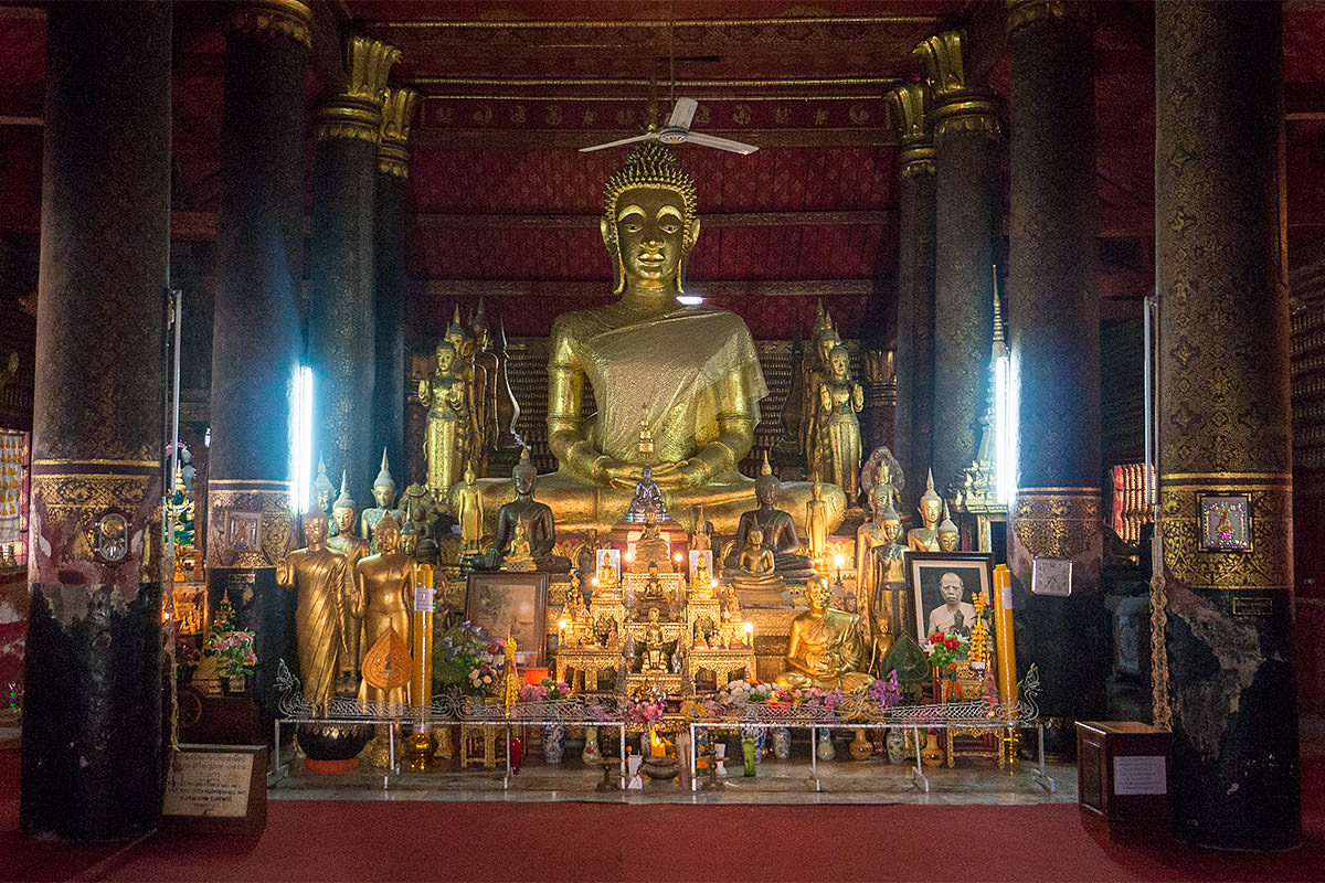 Temple in Luang Prabang, Laos