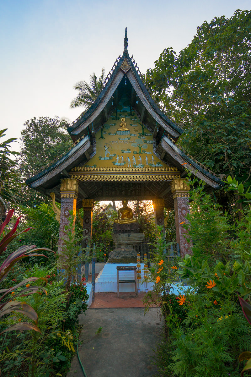 A Temple in Luang Prabang, Laos