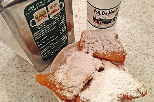 Beignets at Cafe Du Monde