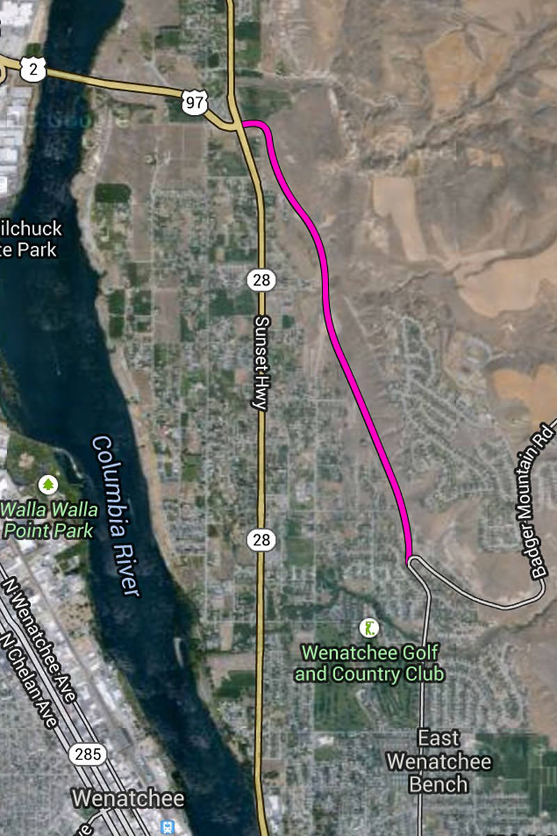 East Wenatchee Route