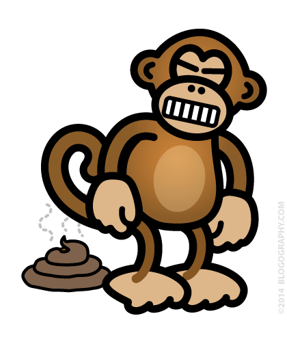 DAVETOON Monkey Poo