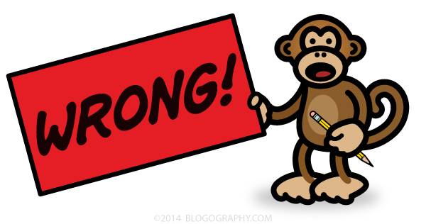 DAVETOON: Bad Monkey Wrong