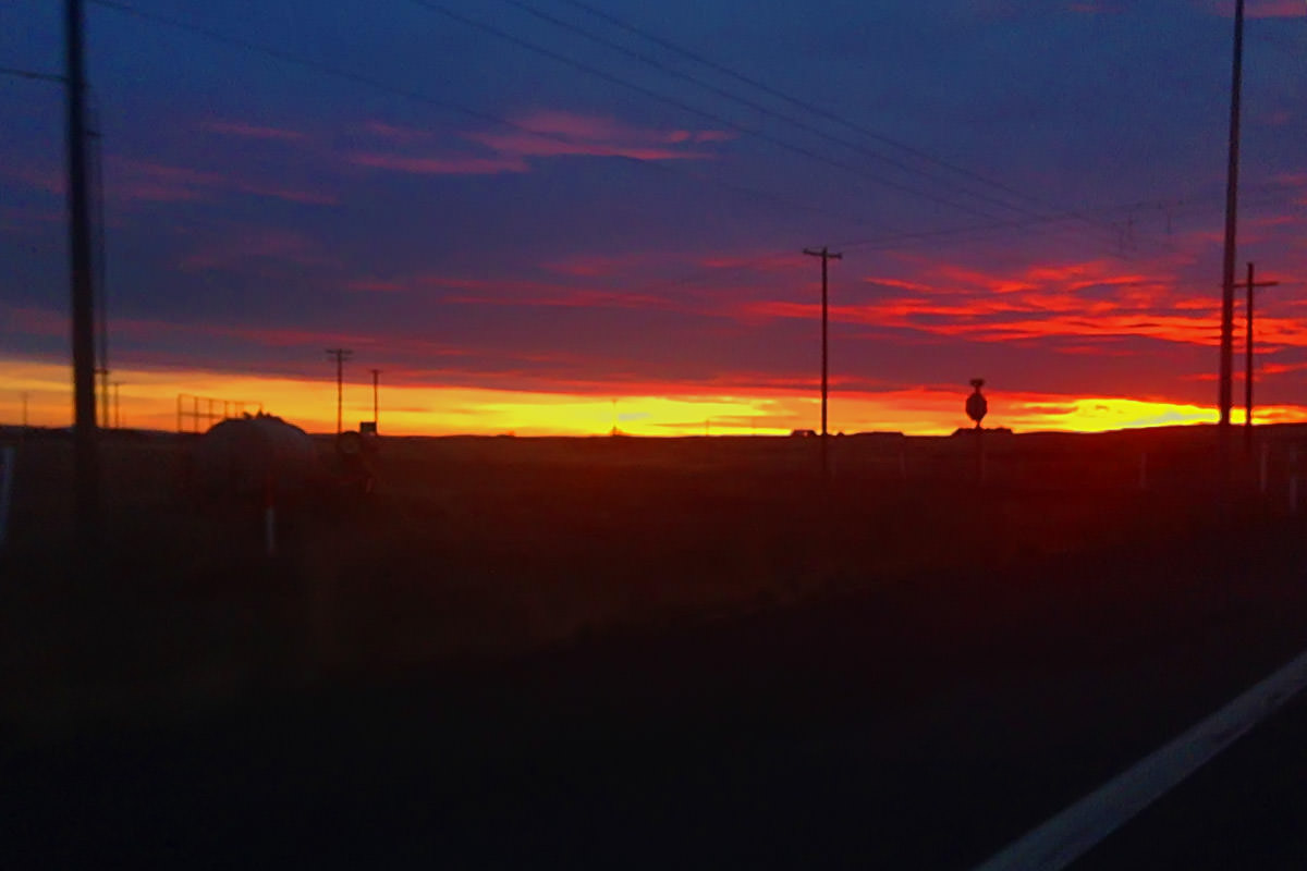 Spokane Basin Sunset