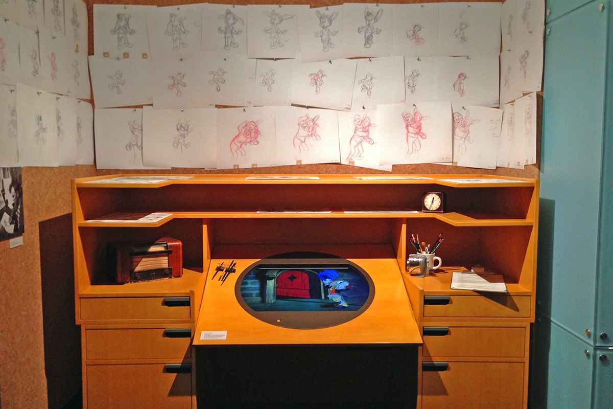 Walt Disney Family Museum Desk