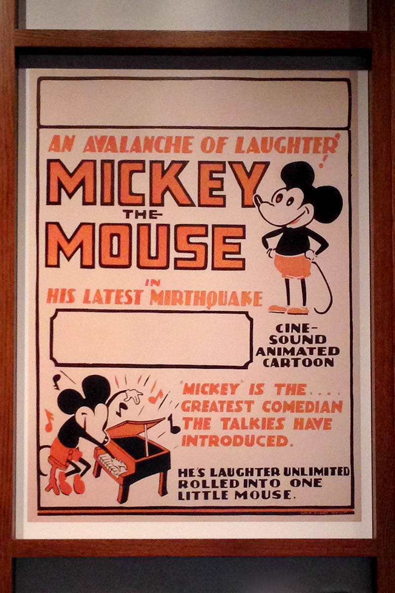 Walt Disney Family Museum Mickey Poster