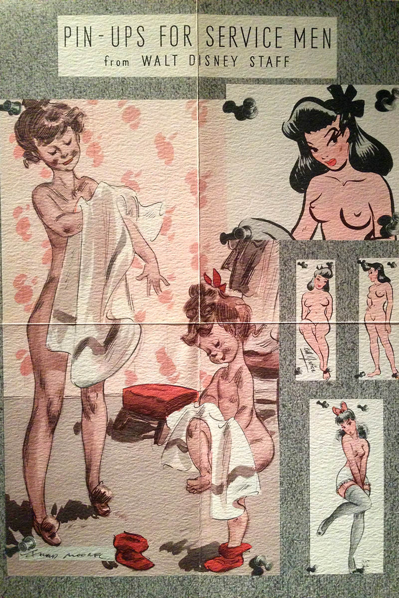 Walt Disney Family Museum Pin-Ups