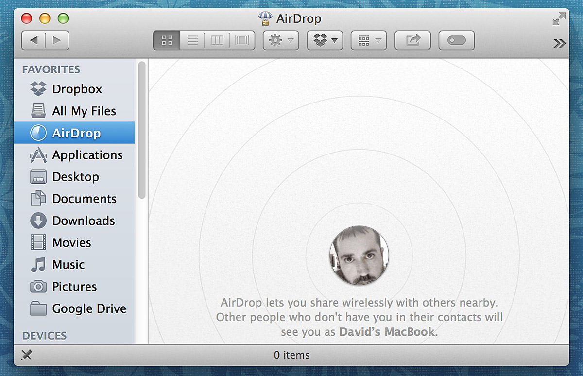 AirDrop Mac