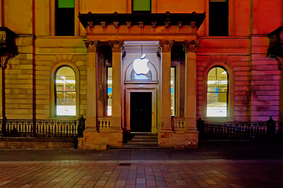 Apple Store in Glasgow, Scotland