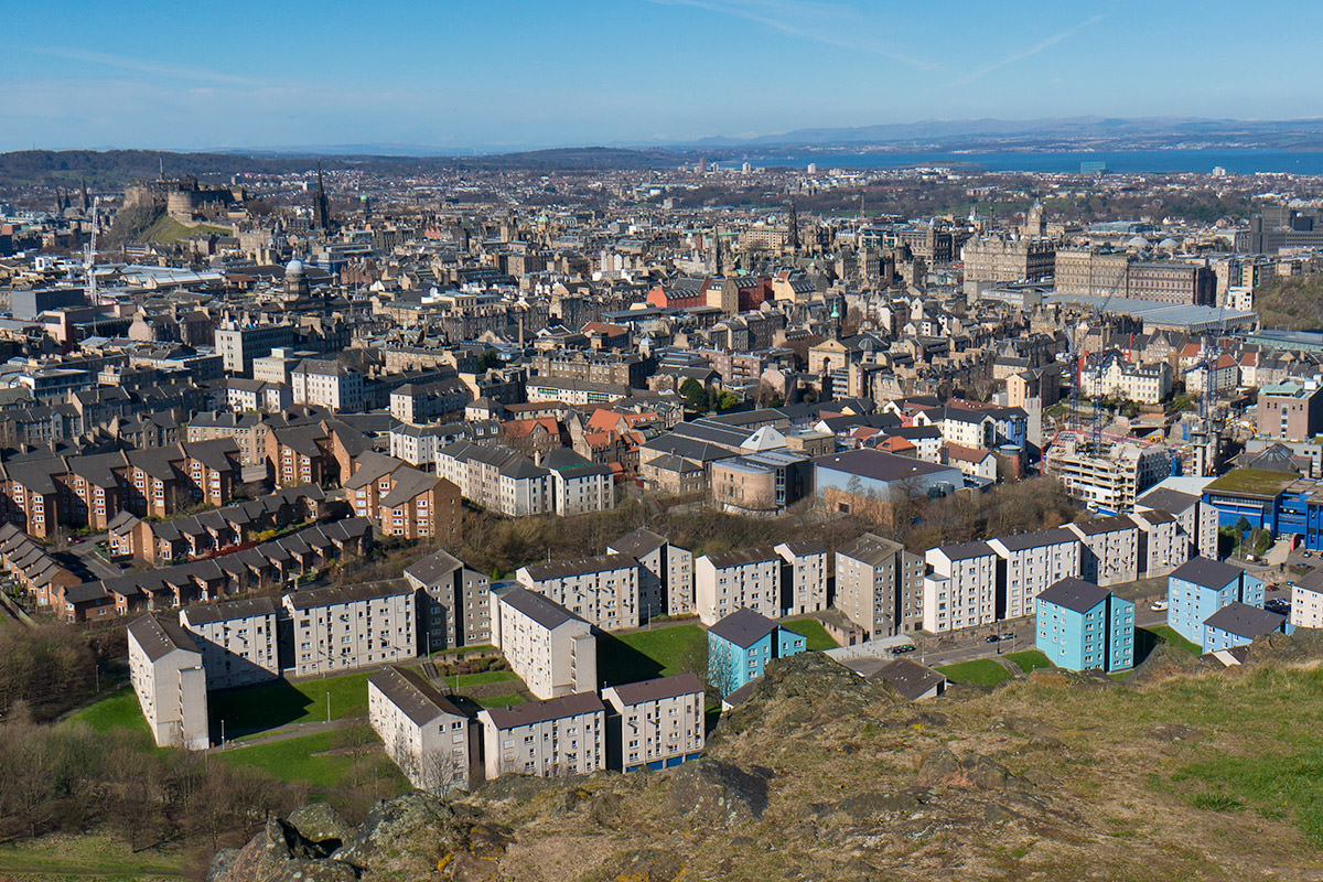 Edinburgh from Arthur's Seat