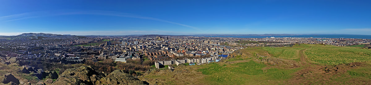 Edinburgh from Arthur's Seat