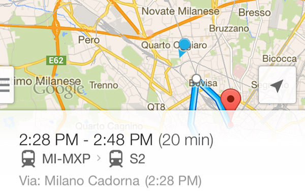 Google Maps FAIL Milan
