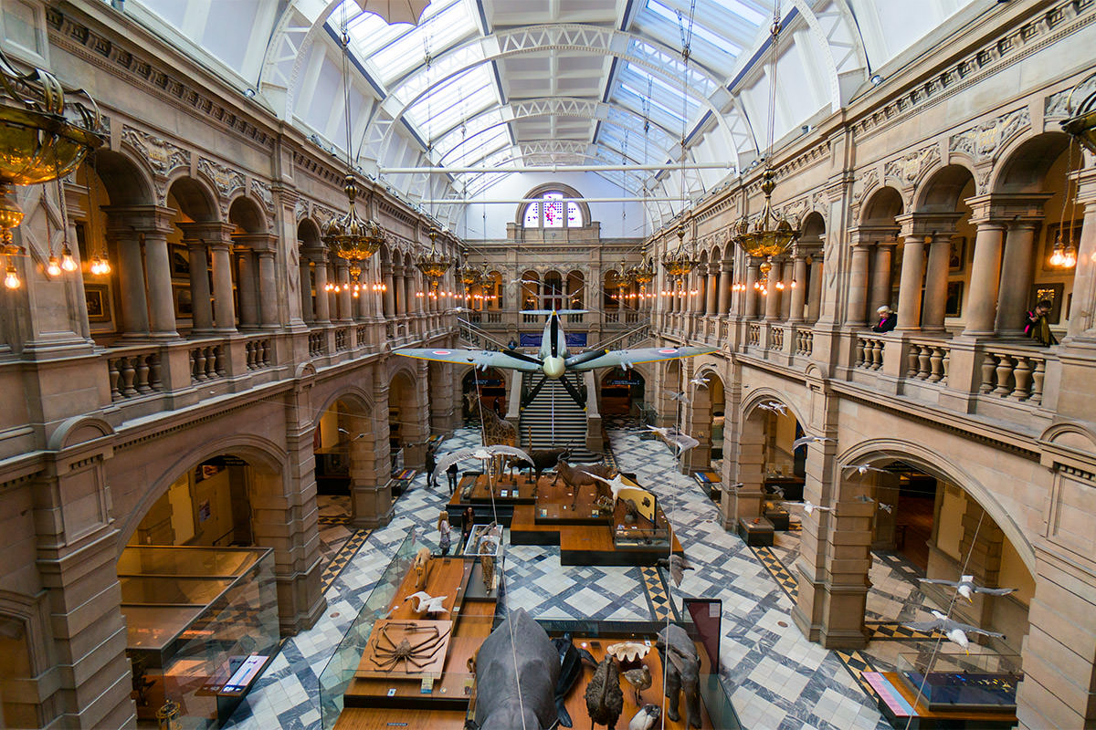 Kelvingrove Museum Glasgow, Scotland