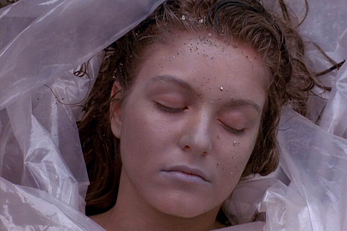 Laura Palmer. Dead and Wrapped in Plastic.