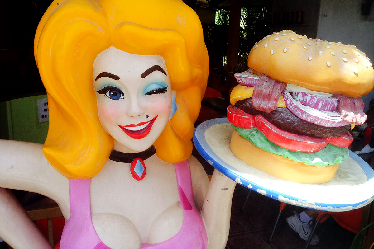 It's Hamburger Mary!