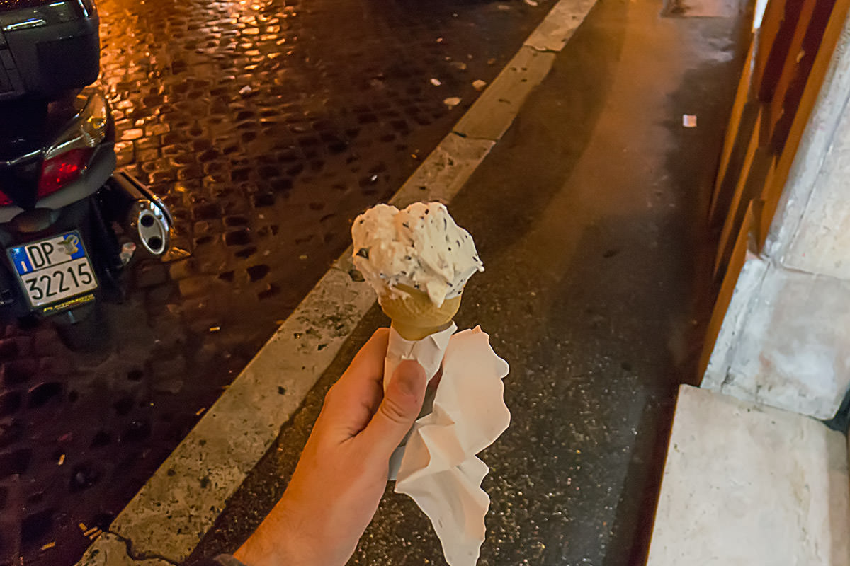 Gelato in Rome