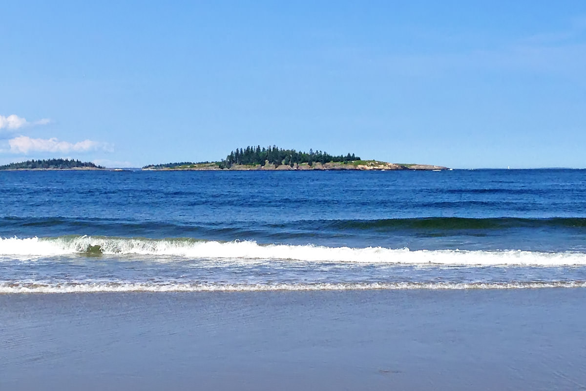 Popham Beach State Park Maine