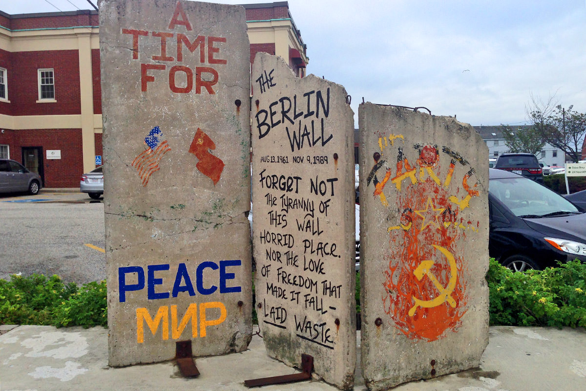 Berlin Wall in Portland, Maine