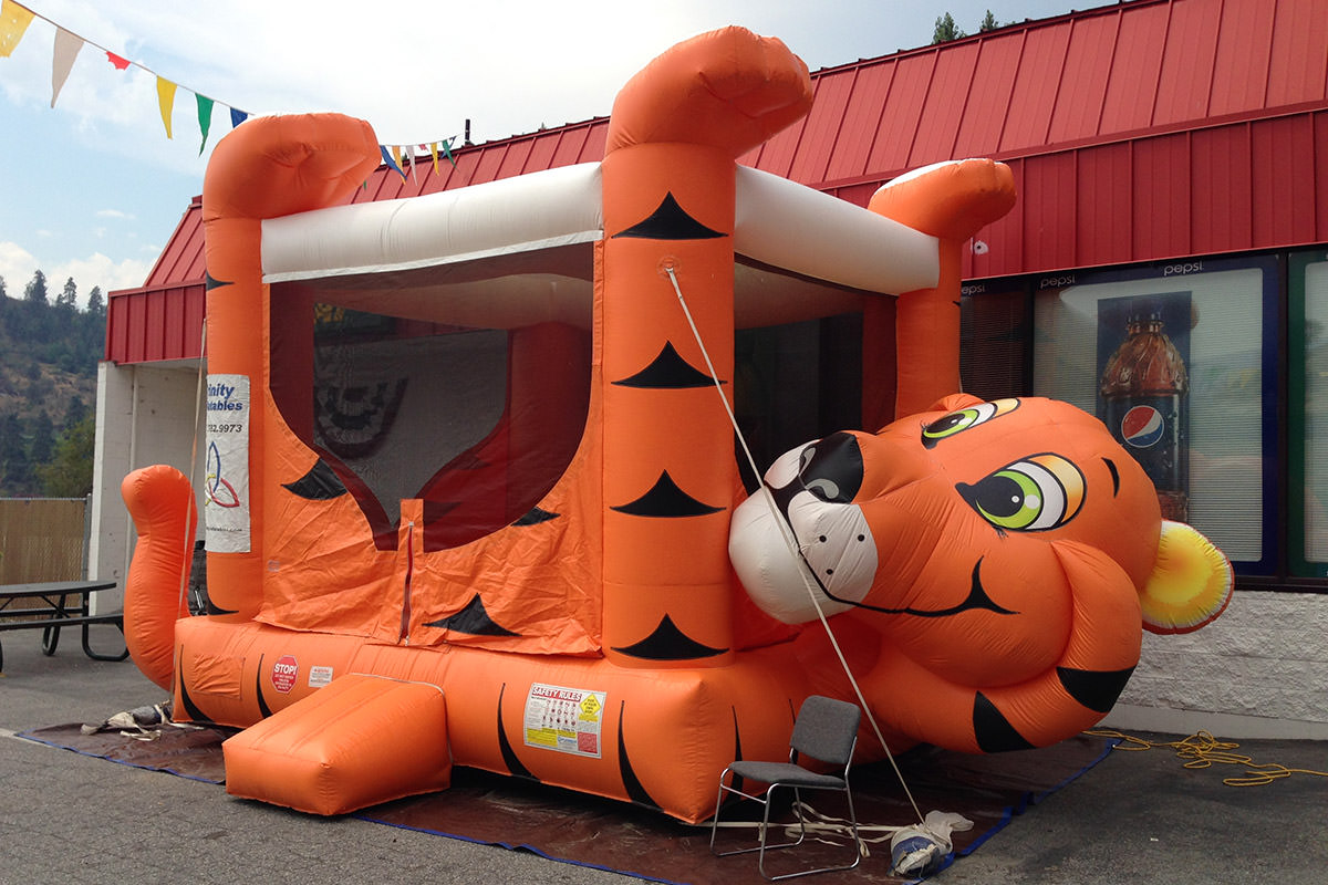 Tiger Bouncy House