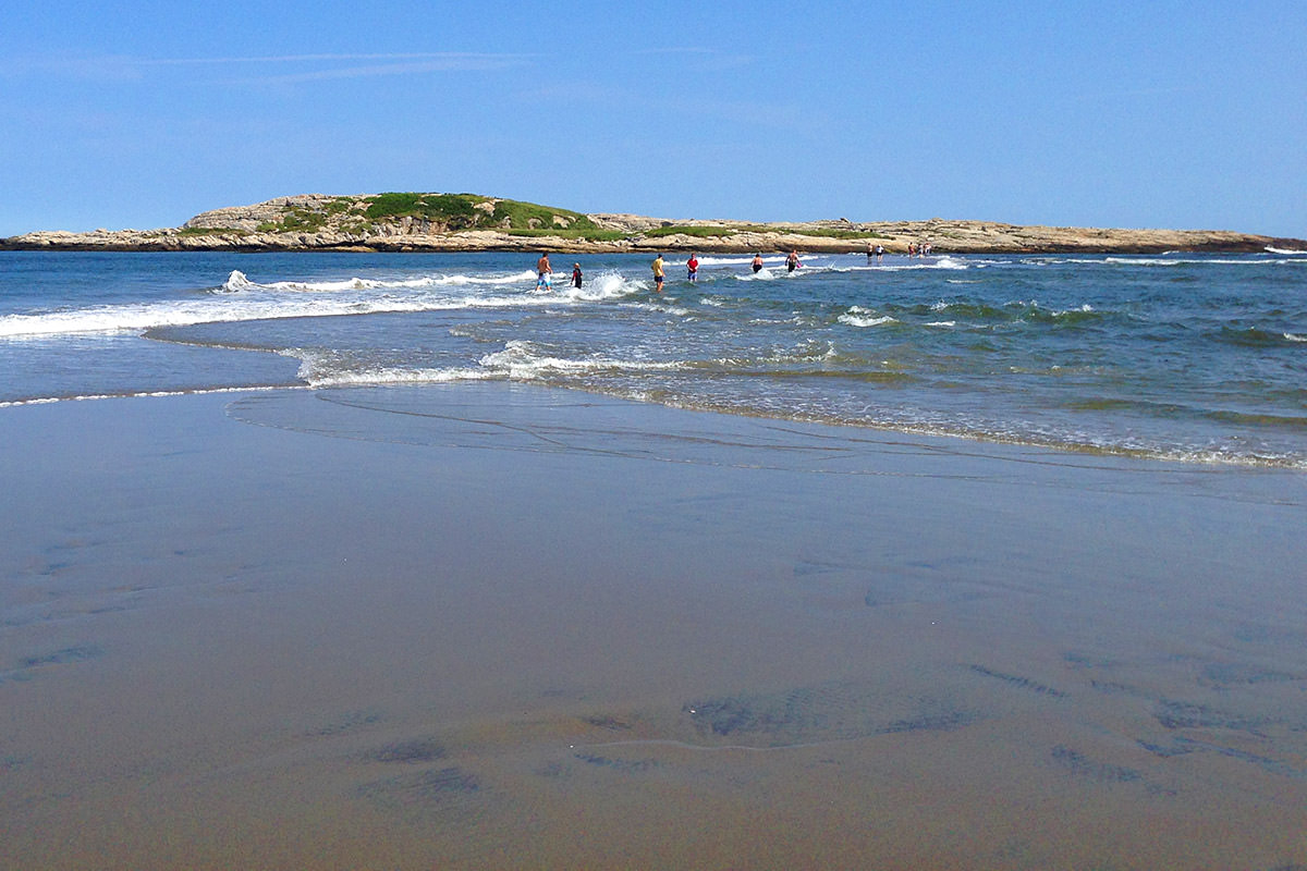 Popham Beach State Park Maine