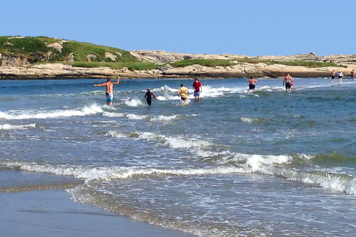 Popham Beach State Park Maine