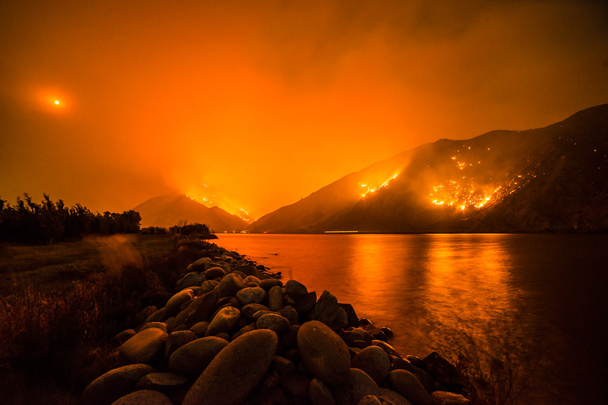 Frank Cone Fire Photo